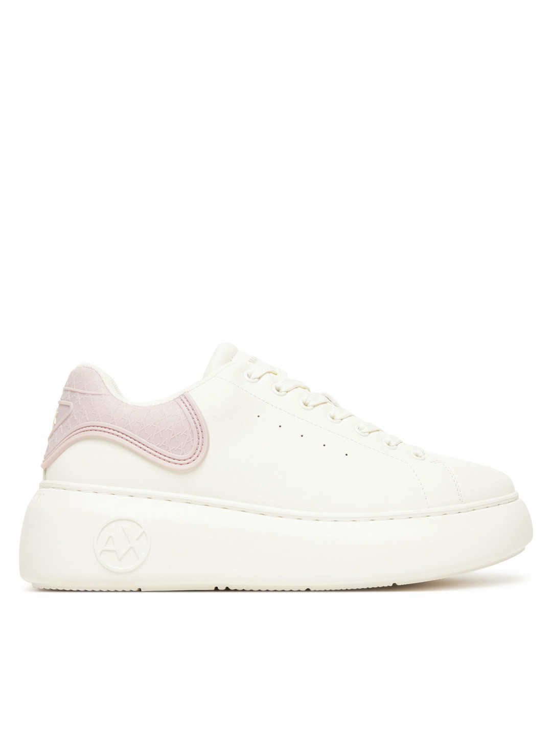 Sneakersy Armani Exchange XW002149 AF19528 MZ278 Bílá